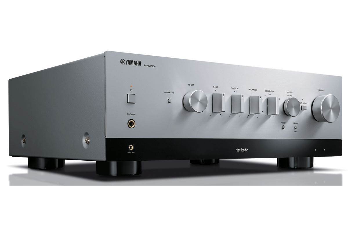 Ampli tuner hifi stéréo YAMAHA R-N1000ABL Pas Cher