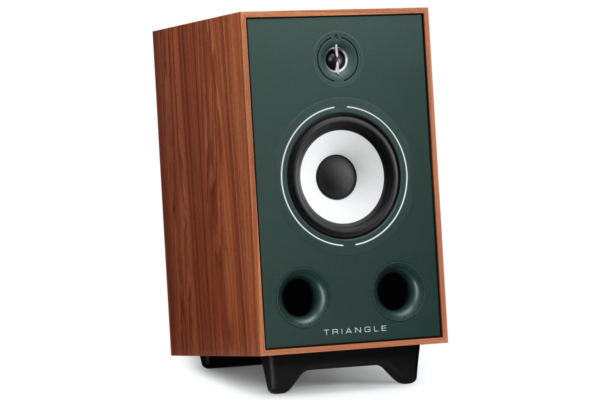 Triangle Borea BR05 Enceinte Rétro Finition Vert (la paire)